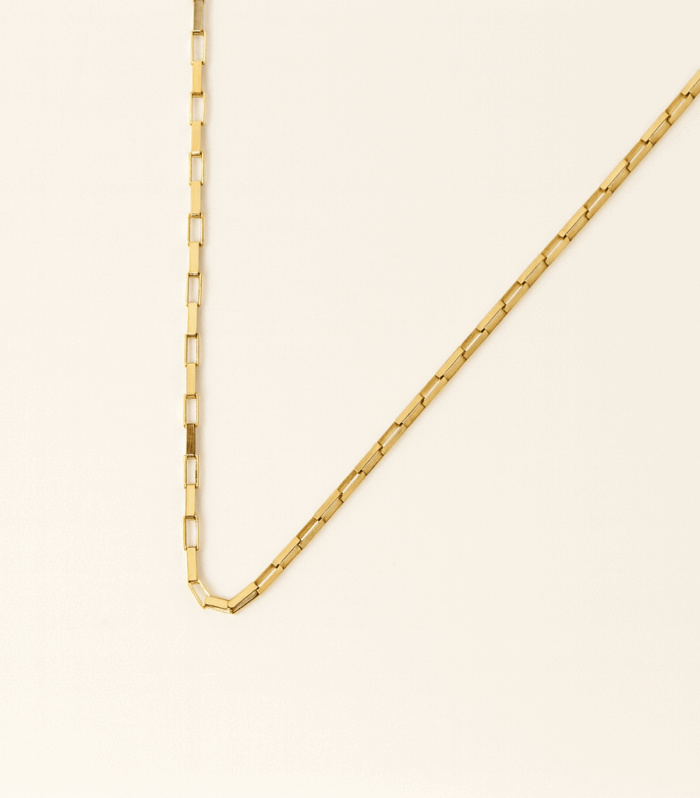 Cadena Eslabones Rectangulares 2,27gr