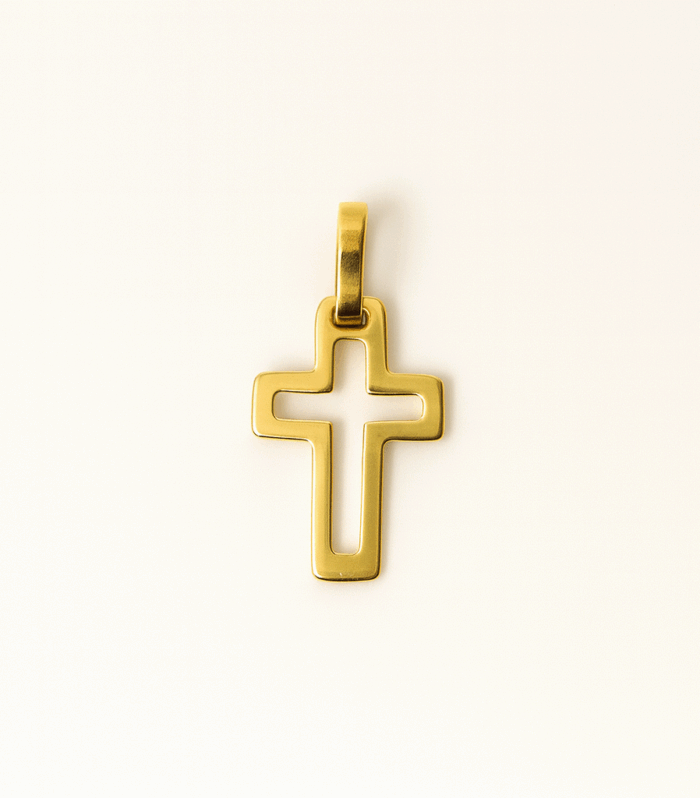 Dije Cruz Outline IT