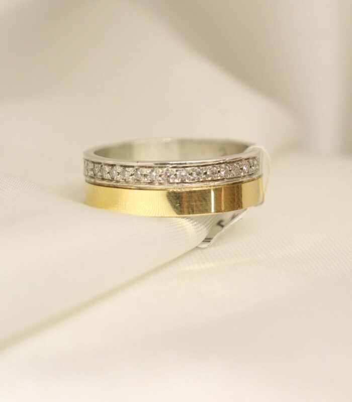 Alianza Cinta Sinfin de Plata y Duble