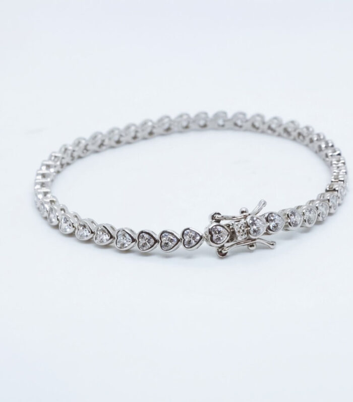 Pulsera Tennis Heart