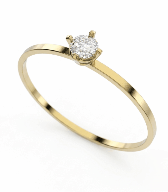 Anillo Solitario Petit