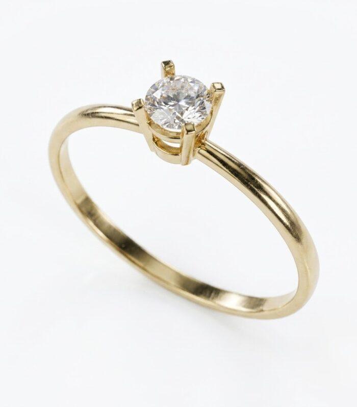 Anillo Solitario Minis